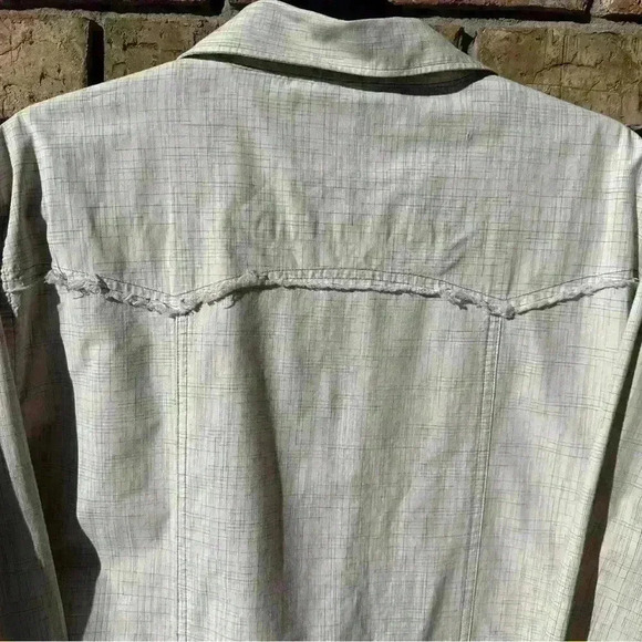 Men’s Wrangler Retro Premium Long Sleeve Pearl Snap Button Up Western Shirt Lg - Picture 9 of 16